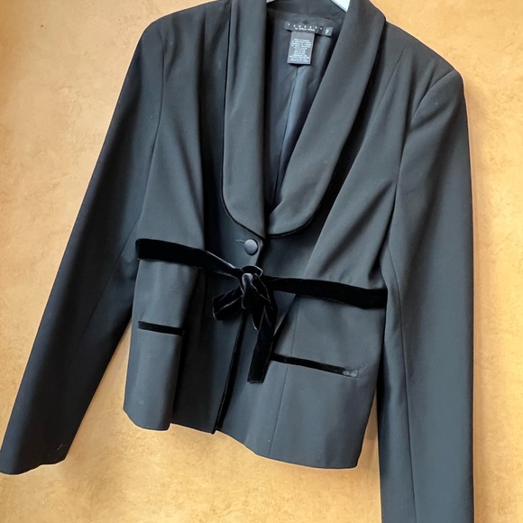 Laundry by Shelli Segal Black 12 Jacket Blazer - Picture 3 of 6